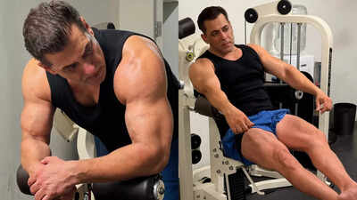 Salman Khan flaunts his chiseled body ahead of 60th birthday, fans can’t stop gushing over his biceps, say ‘Ageing like fine wine’ |
