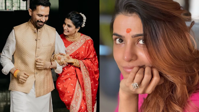 Did Samantha Ruth Prabhu and Raj Nidimoru secretly get engaged earlier? Actress flaunted the DIAMOND RING in February |