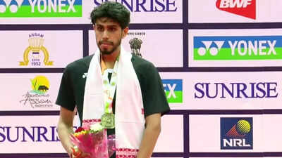 Guwahati Masters badminton tournament: Sanskar Saraswat clinches maiden Super 100 title; Tanvi Sharma finishes as runner-up | Badminton News