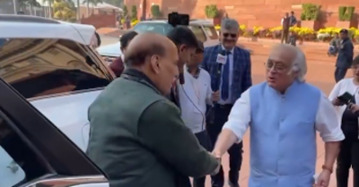 ‘Nehru–Babri’ claim: Congress’ Jairam Ramesh hands Vallabhbhai Patel’s daughter’s diary entries to Rajnath — watch | India News