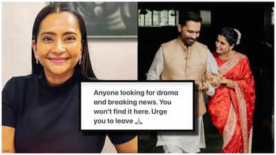 Raj Nidimoru’s ex-wife, Shhyamali De, says those looking for drama ‘won’t find it here’; shares series of stories post ‘The Family Man’ maker’s wedding to Samantha Ruth Prabhu |