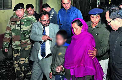 Pregnant Sunali brought back to India with son | India News