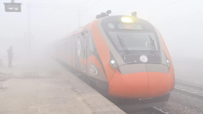 As fog hits punctuality, 2 spare Vande Bharat trains kept for timely departure from New Delhi, Varanasi stns | India News