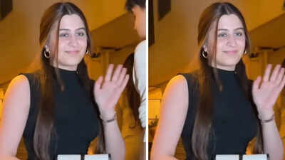 Rajat Bedi’s daughter, Vera Bedi, spotted: Camera shy star kid waves at the paparazzi – Watch |