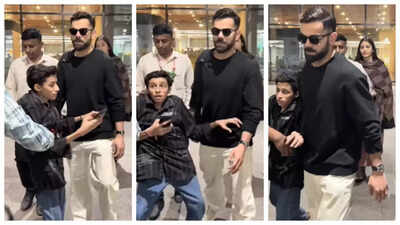 Virat Kohli and Anushka Sharma leave fans DISAPPOINTED after ‘rude behaviour’ with physically challenged boy; ask ‘What is the point of visiting Premanand Ji?’ |