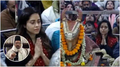 Nushrratt Bharuccha’s Mahakaleshwar Jyotirlinga temple visit sparks religious controversy; ‘Yeh gunaah hai’ – REPORT | Hindi Movie News