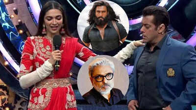 When Deepika Padukone chose to marry Sanjay Leela Bhansali over Ranveer Singh in a VIRAL game with Salman Khan- Watch | Hindi Movie News