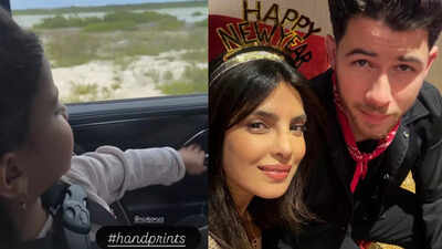 Priyanka Chopra shares adorable ‘handprints’ moment with Malti Marie during New Year 2026 drive |