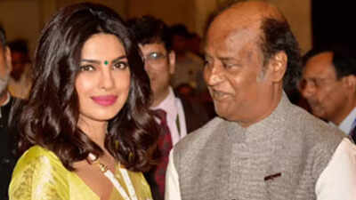 Throwback to Priyanka Chopra’s Padma Shri moment with Rajinikanth amid her Golden Globes 2026 appearance |