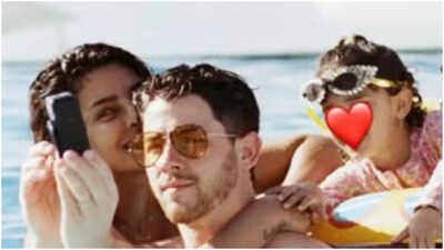 Nick Jonas drops holiday pics with Priyanka Chopra, Malti Marie; kicks off early celebration of daughter’s fourth birthday | Hindi Movie News