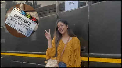 ‘Drishyam 3’ actress Ishita Dutta drops PICS from Ajay Devgn starrer, saying ‘Do I need to say more…’ |