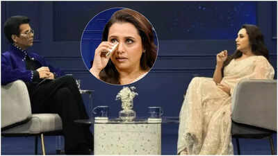 Rani Mukerji gets teary-eyed as she reveals how her voice was dubbed in Aamir Khan’s ‘Ghulam’; says Karan Johar trusted her husky tone |