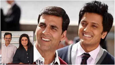 Akshay Kumar and Riteish Deshmukh tease Farah Khan over her viral YouTube vlogs; filmmaker responds saying ‘Kameeanon’ | Hindi Movie News