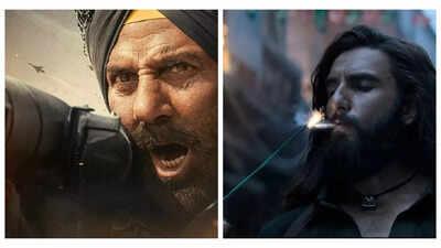 Sunny Deol’s ‘Border 2’ narrowly missed out beating Ranveer Singh’s Dhurandahr’s Day 1 worldwide collection | Hindi Movie News
