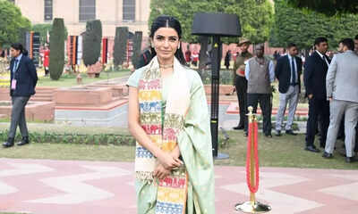 ‘Dreams like this once felt too big,’ Samantha Ruth Prabhu shares proud moment at Rashtrapati Bhavan |