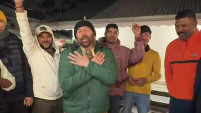 ‘Border 2’: Sunny Deol celebrates the movie’s success with cake, music, and more – Watch |