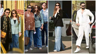 Nupur Sanon and Stebin Ben head to Udaipur for wedding festivities; Kriti Sanon and Kabir Bahia join them | Hindi Movie News