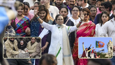 Mamata on streets, FIR against ED, chaos in courtroom: What’s happening in poll bound West Bengal | India News