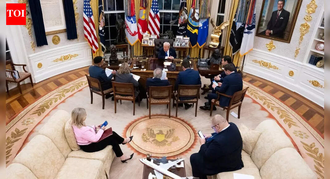 President’s priority: Trump picks up Fox News call during New York Times interview | World News