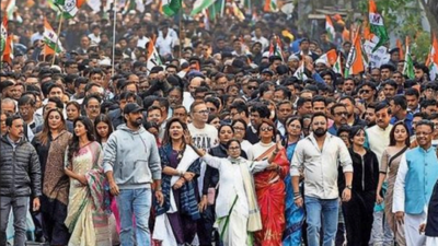 Amid ED row, TMC drops 3-min campaign anthem | India News