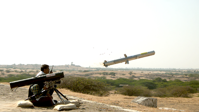 DRDO flight-tests man-portable anti-tank guided missile against a moving target | India News