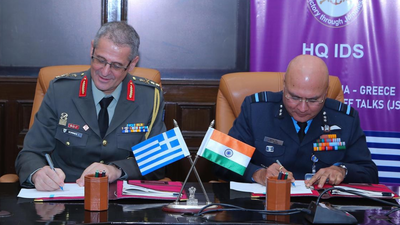 India–Greece ties: First-ever joint services staff talks held in Delhi; defence cooperation set to deepen | India News