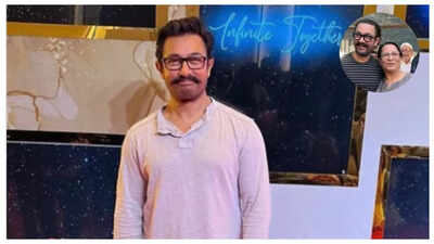 Aamir Khan turns a woman’s solo paparazzi moment viral with his sweet gesture – Watch | Hindi Movie News