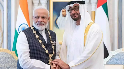 UAE president to be in India today | India News