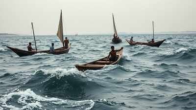 Gujarat: Mysterious ‘boiling’ of water reported in Arabian sea; probe under way | India News
