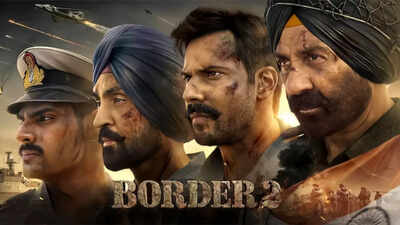 Border 2 Full Movie Collection: ‘Border 2’ box office collection day 2 (LIVE): The Sunny Deol, Diljit Dosanjh, Varun Dhawan starrer expected to see growth on Saturday after a good opening day number |