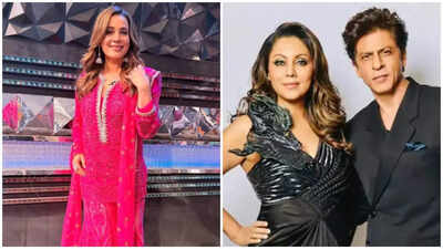 Neelam Kothari reveals she played cupid in Shah Rukh Khan and Gauri Khan’s love story, ‘Both SRK-Gauri were big fans of mine’ | Hindi Movie News