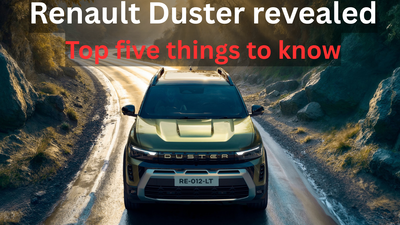 2026 Renault Duster revealed: Top five things you need to know