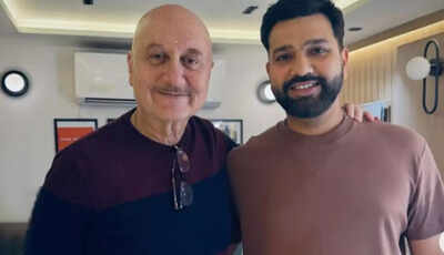 ‘He is so so real’: Anupam Kher shares details of ‘accidental’ meeting with ‘Cool Dude’ Rohit Sharma; pics go viral | Cricket News