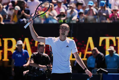 Australian Open: Aryna Sabalenka stumbles, Alexander Zverev wobbles as day one delivers drama | Tennis News