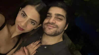 Salman Khan’s nephew Ayaan Agnihotri gets engaged to Tina Rijhwani; Malaika Arora, Seema Sajdeh, Sonakshi Sinha shower love | Hindi Movie News