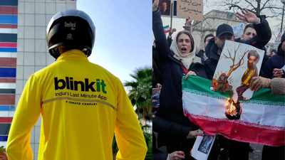 Evening news wrap: Blinkit drops’10-min’ delivery; about 2000 people killed in Iran protests and more | India News