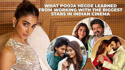 What Pooja Hegde learned from working with the biggest stars in Indian cinema | Tamil Movie News