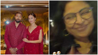 Hardik Pandya starts 2026 on a loved-up note with Mahieka Sharma; her New Year video call with his mother Nalini Pandya melts hearts |