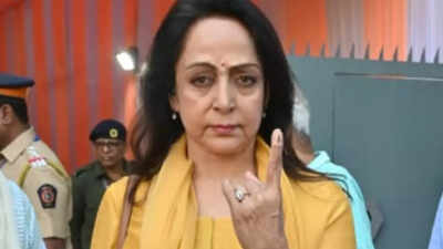 BMC Elections 2026: Hema Malini casts her vote; tells citizens to be responsible and vote for ‘security, progress, clean air, and pothole-free roads’ |
