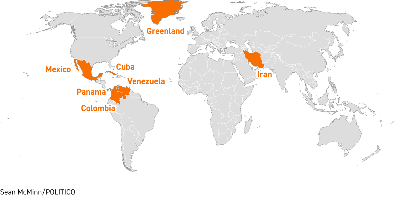 Where Trump could strike next