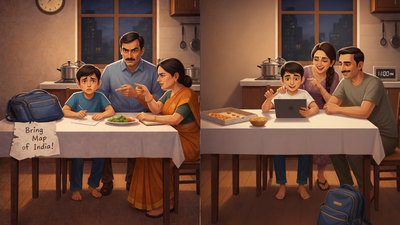 Remember the 11pm panic of forgetting a map for school? Here’s what parenting looks like in 2026 | India News