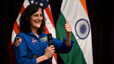 First thing I did after reaching space was to locate countries of my father, mother; I missed meeting Grp Capt Shukla on ISS who came after I left: Sunita Williams | India News