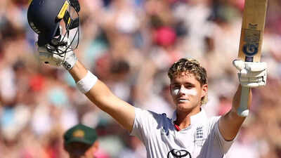 Jacob Bethell stands tall with maiden century in tense Ashes decider | Cricket News
