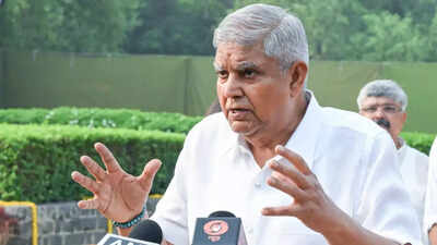 Dhankhar hospitalised: Ex-VP admitted to AIIMS, to undergo MRI; fainted twice last week | India News