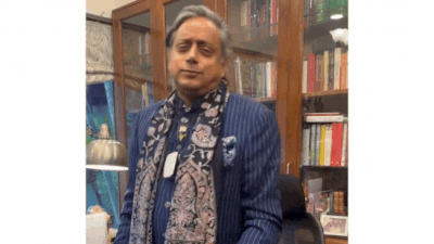 Watch: Shashi Tharoor grooves to Taylor Swift’s ‘The Fate of Ophelia’; wins internet | India News