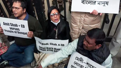 ED raids at I-PAC: After getting detained, Mahua Moitra says ‘Bengal will teach them a lesson’; accuses Centre of targeting TMC | India News