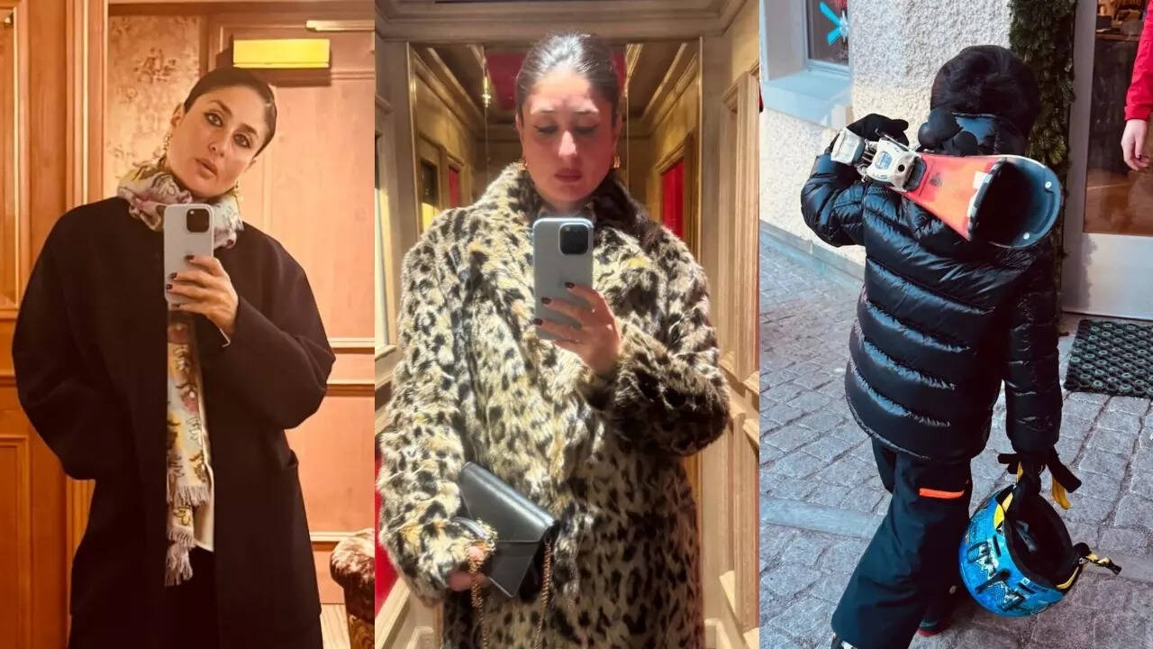 Kareena Kapoor Khan shows her glam avatar from vacay, netizens call her ‘queen’ but Taimur, Jeh’s adorable PICS steal the show – See inside |