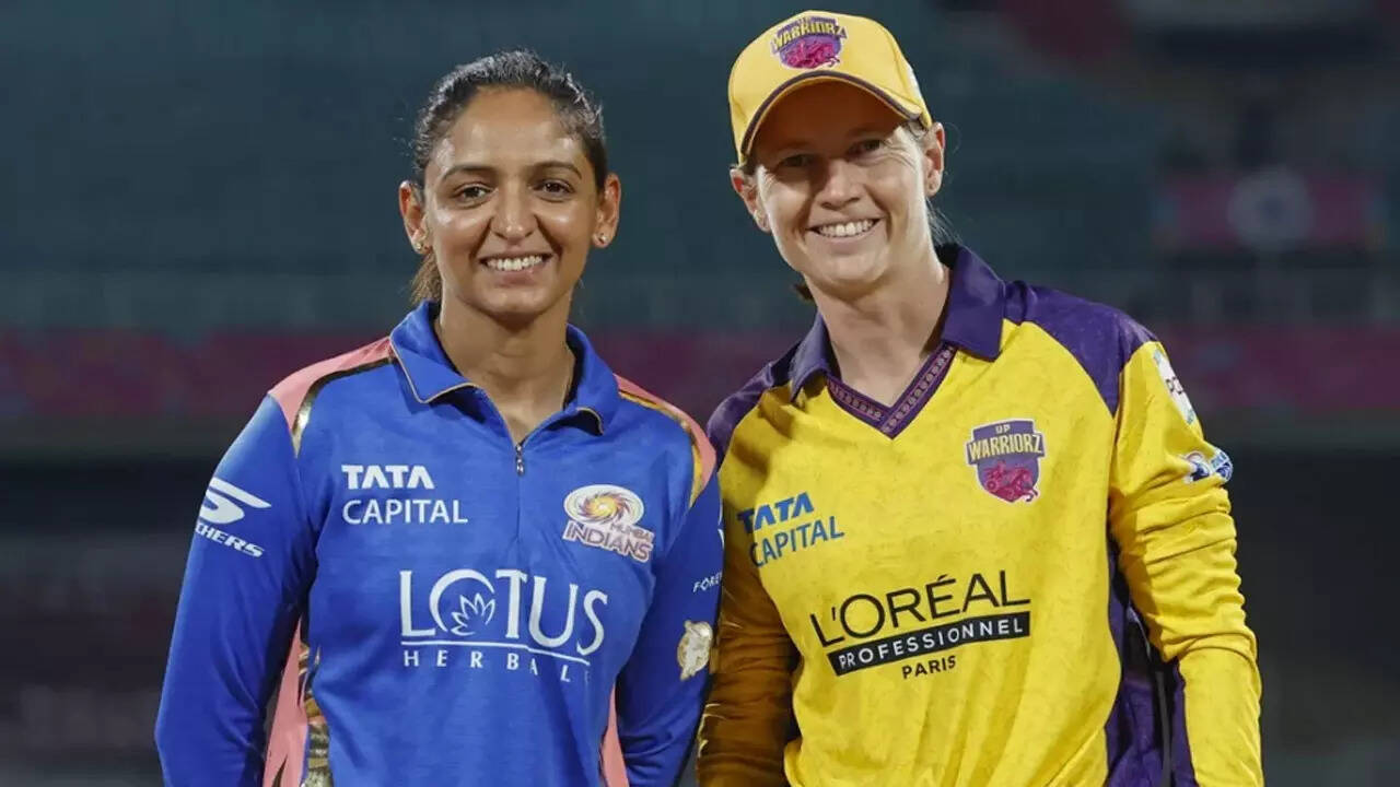 UP Warriorz 0/0 in 0.0 Overs | MI vs UPW, WPL Live Score: Mumbai Indians captain Harmanpreet Kaur opts to field vs UP Warriorz