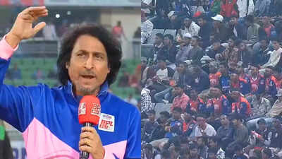 ‘Make some noise’: Pakistan’s Ramiz Raja embarrasses himself in front of Bangladesh crowd – Watch | Cricket News