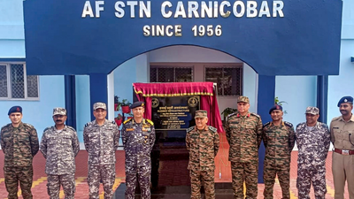 CDS inaugurates upgraded runway at IAF base in Car Nicobar island | India News